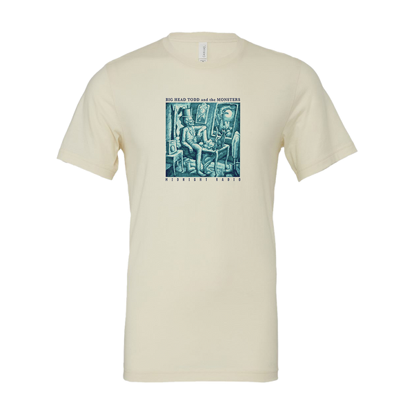 big head todd and the monsters midnight radio songs Midnight Radio Album Cover Tee – Big Head Todd and the Monsters Store