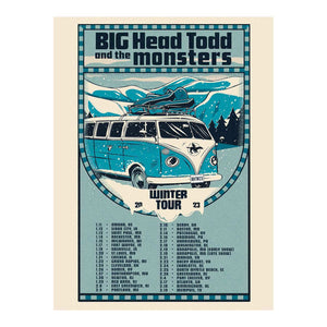 2023 Winter Tour 18x24 Tour Poster (Signed)