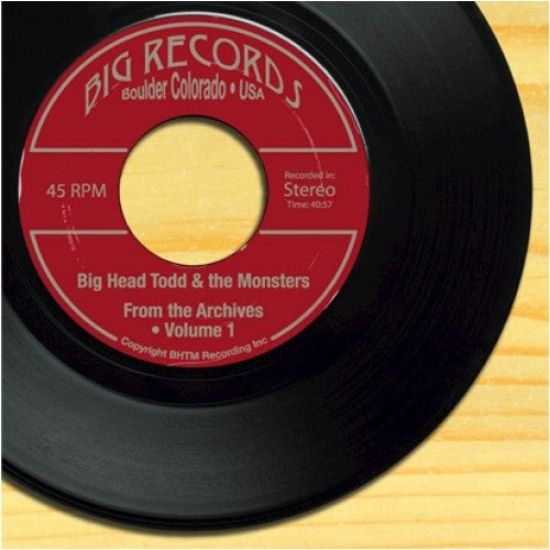 From the Archives CD  Big Head Todd and the Monsters Store